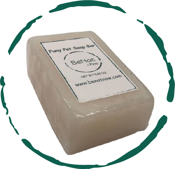 BeNat Pets All Natural Pet Soap Bar For Furry Friends