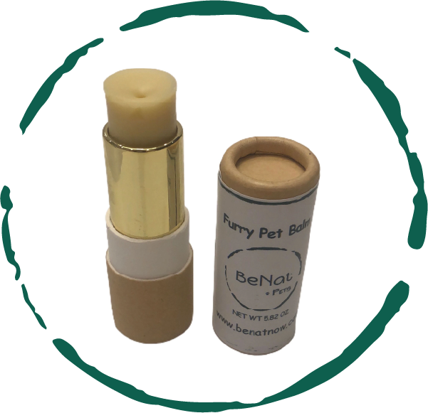 BeNat Pets Furry Pet Balm For Dogs Soothes Cracked Paws