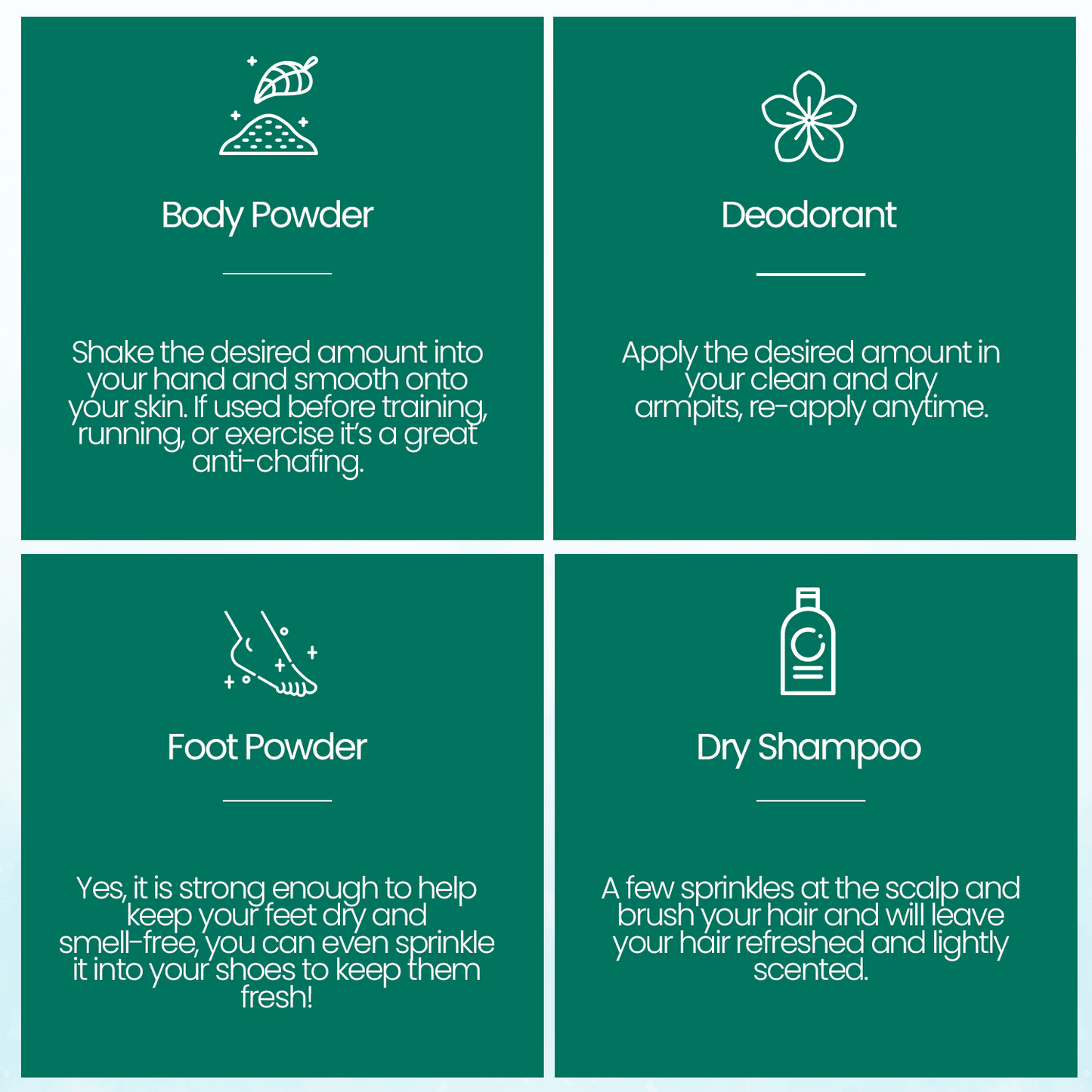 All Natural Body Powder For Sensitive Skin Eco Friendly