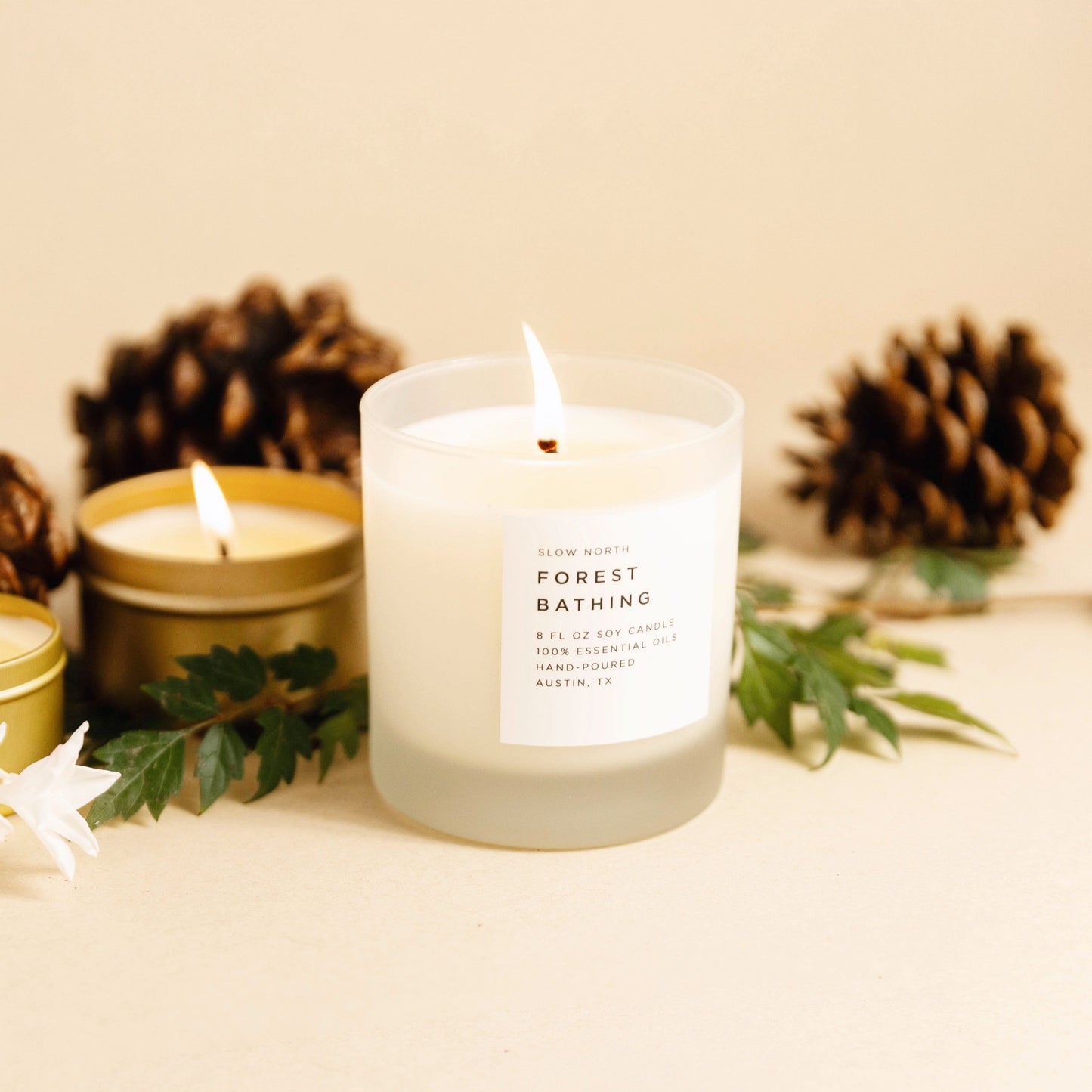 Forest Bathing Candle Earthy Tranquility For Nature Lovers