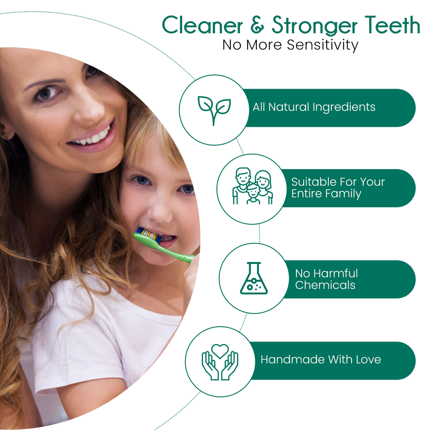 Natural Tooth Powder Antiseptic Enamel Guard Eco Conscious