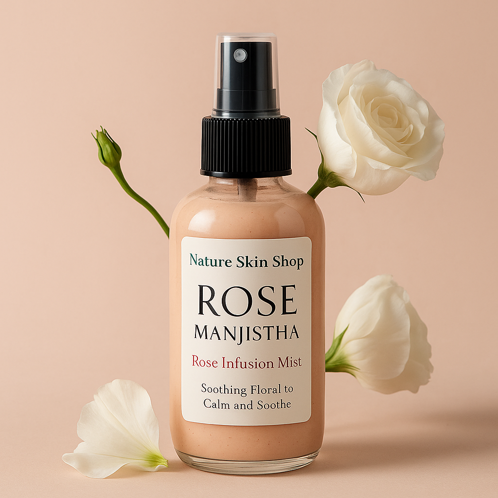 Rose Manjistha Infusion Mist – Hydrating Facial Toner
