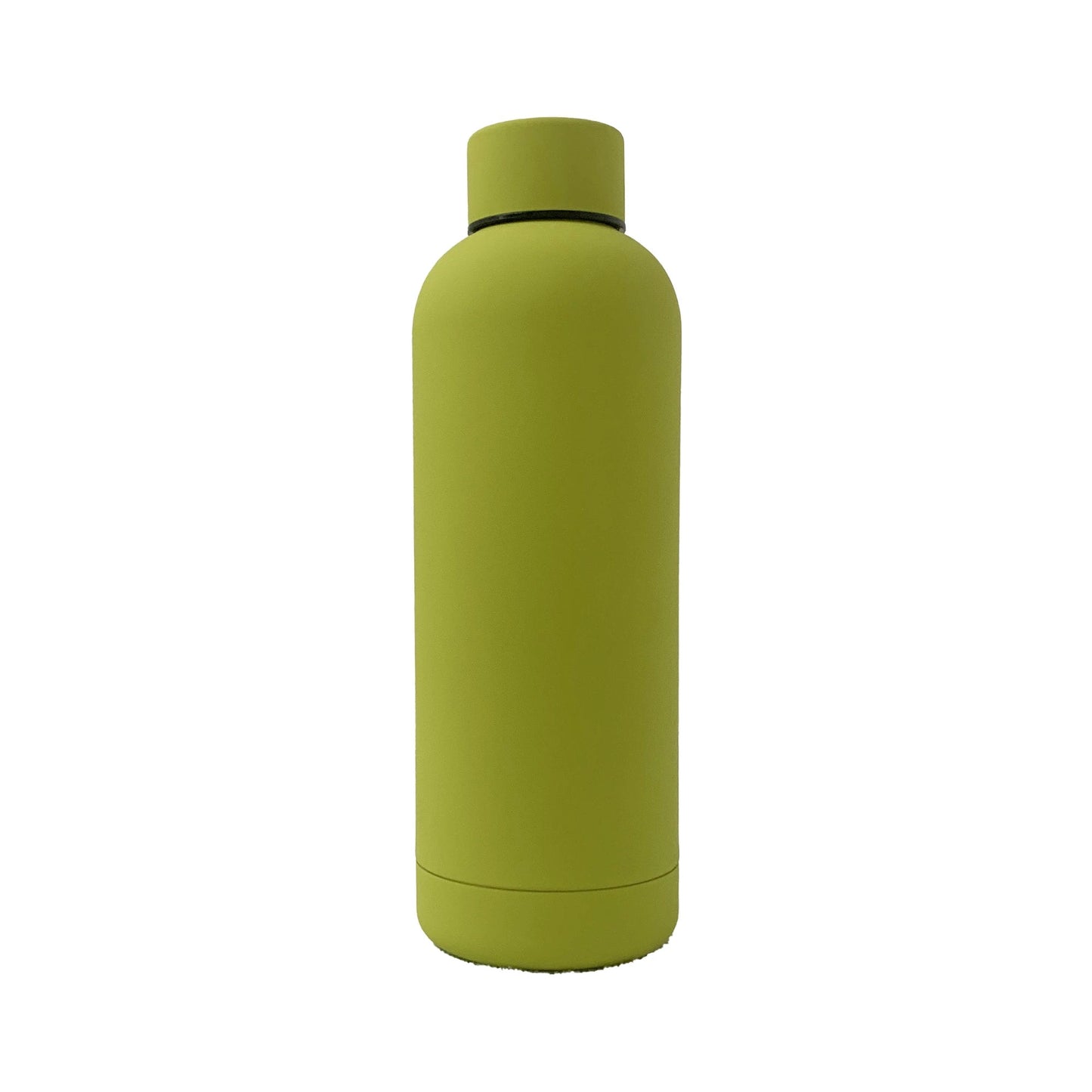 Rubber Coated 17oz Vacuum Insulated Water Bottle Athlete