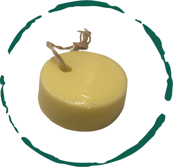Reassuring soap bar with wheat stalks, olive branches, and almonds – Zenava
