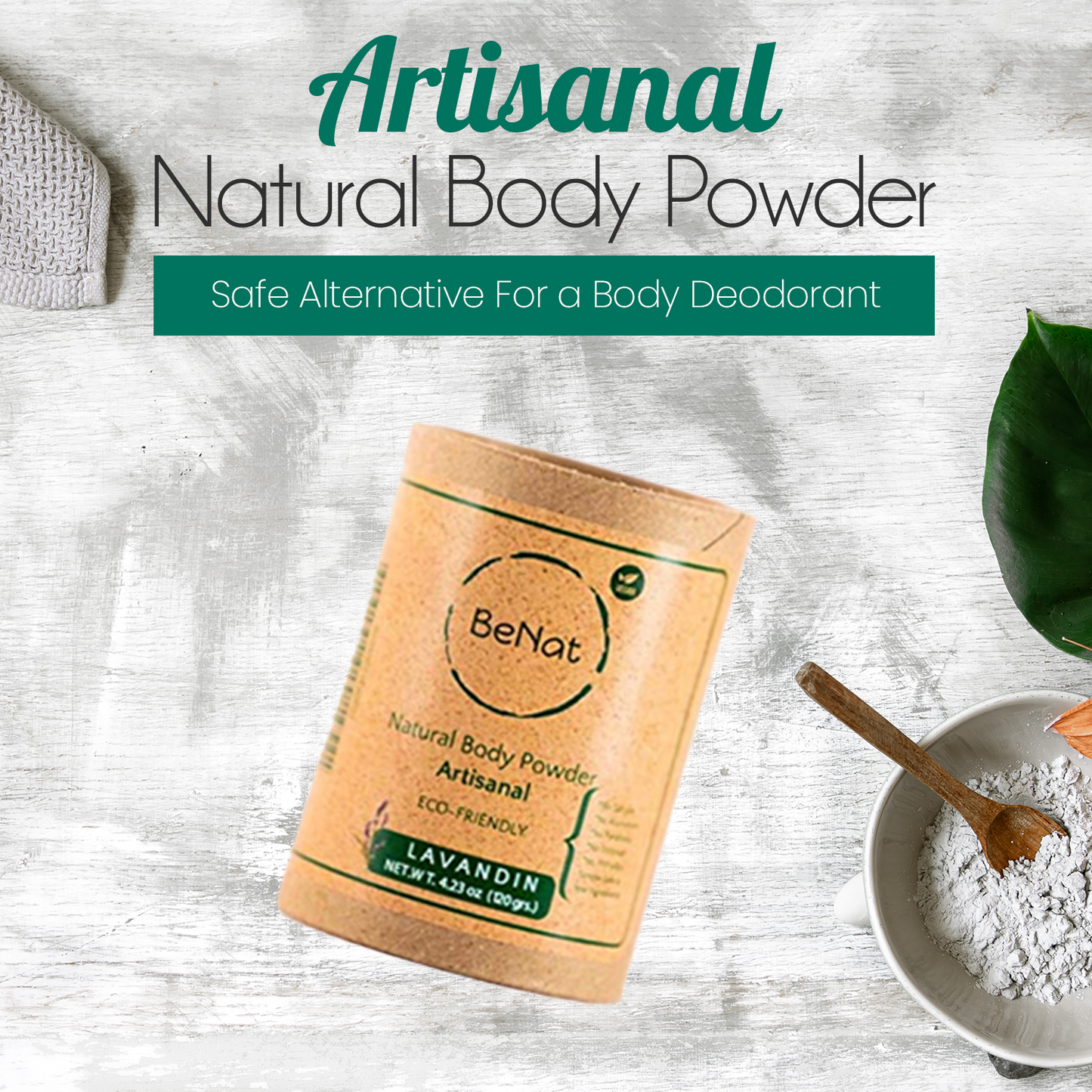 All Natural Body Powder For Sensitive Skin Eco Friendly
