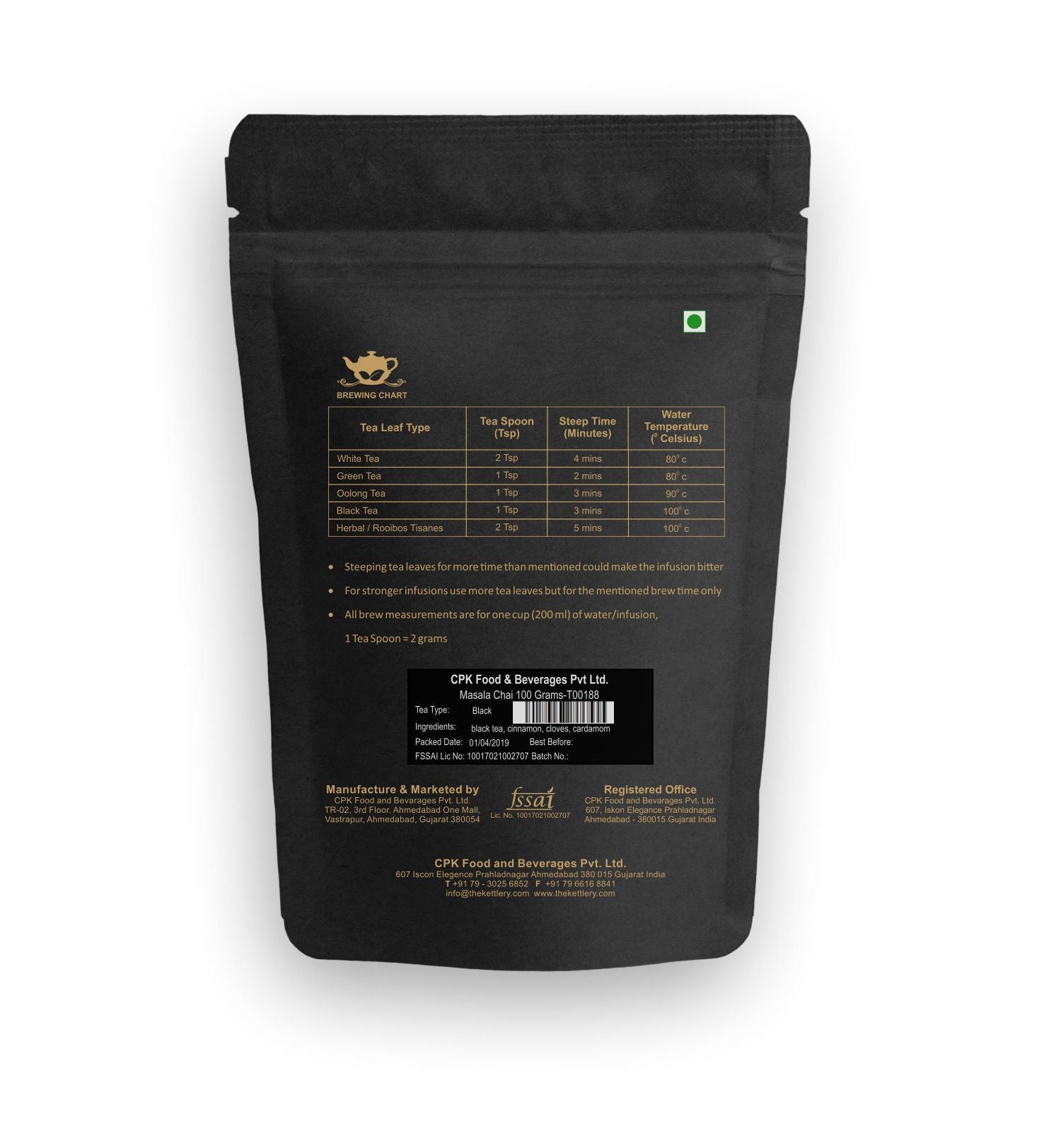 Bombay Masala Chai Black Tea – Spiced Indian Black Tea Blend