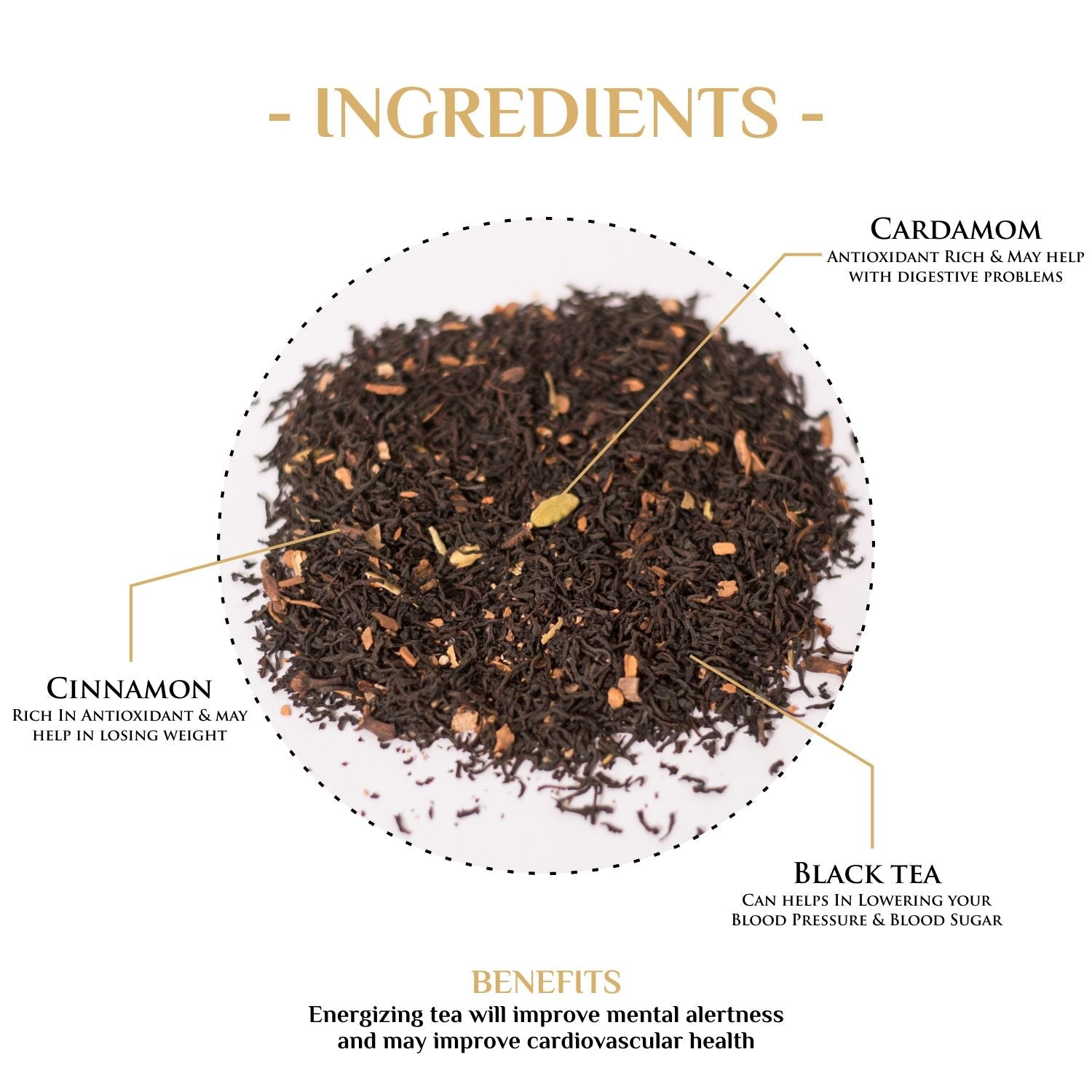 Bombay Masala Chai Black Tea – Spiced Indian Black Tea Blend