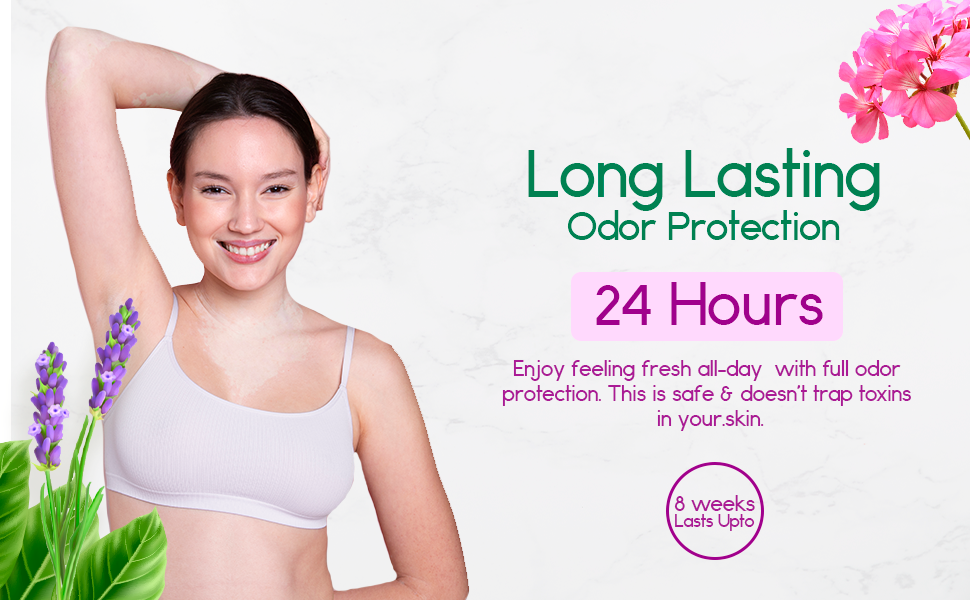 Natural Aluminum Free Deodorant For Active All Day 2-Pack