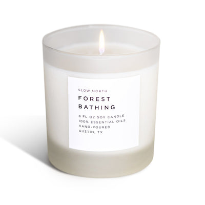 Forest Bathing Candle Earthy Tranquility For Nature Lovers