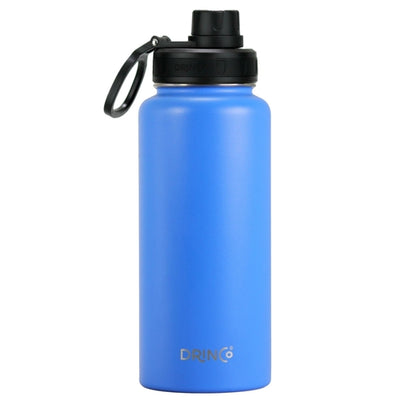 DRINCO Stainless Steel Water Bottle 32oz Royal Blue Outdoor