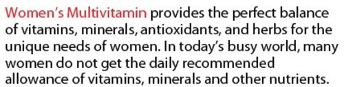 Pure Multivitamins Women All Natural Vitality For Her