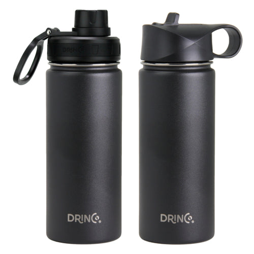 Drinco Durable Stainless Steel 18oz Water Bottle Athletes
