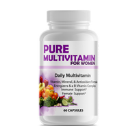 Pure Multivitamins Women All Natural Vitality For Her