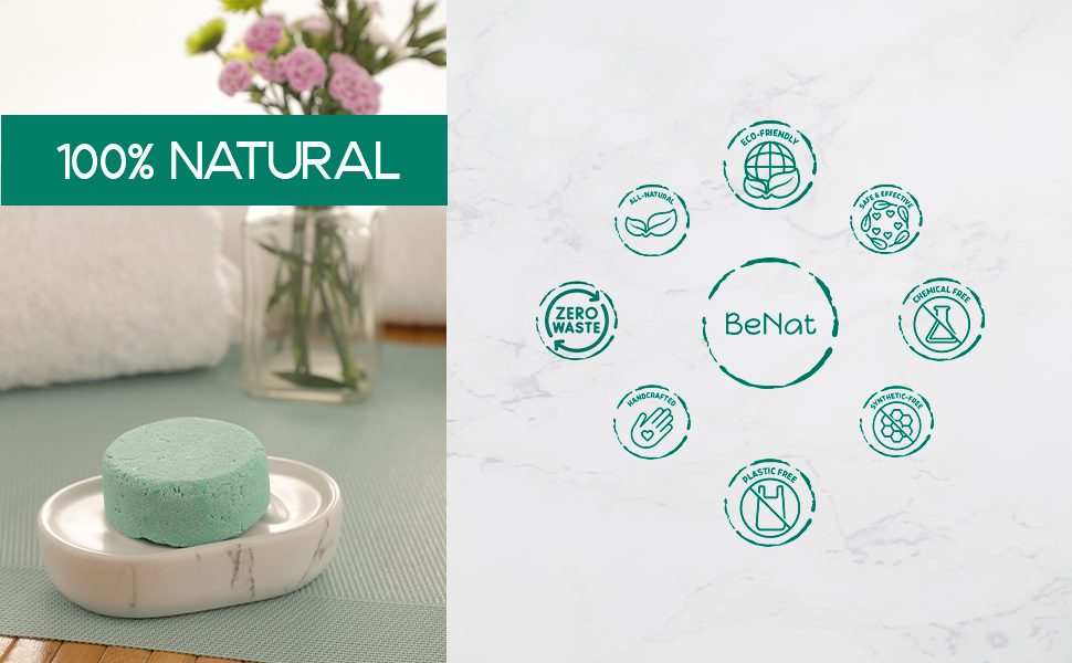 All Natural Shampoo Bar Zero Waste Eco Conscious Haircare