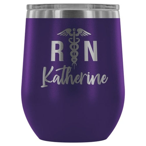Nurse Tumbler Engraved 12oz Stainless Steel Gift For RNs