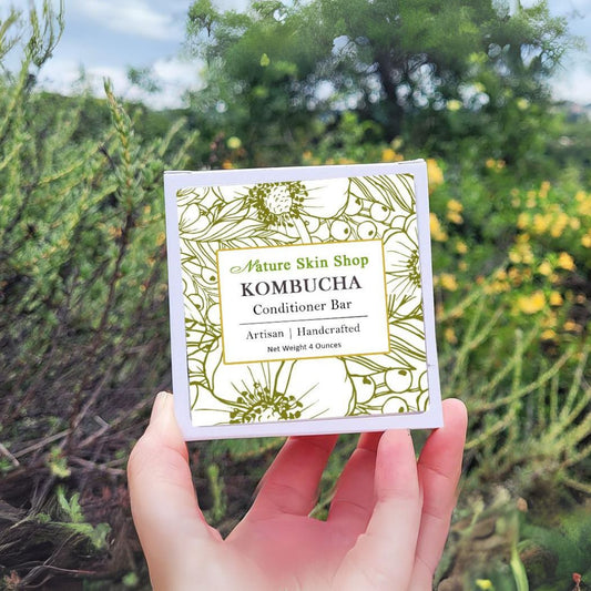 Kombucha conditioner bar with eco-friendly packaging and natural ingredients – Zenava
