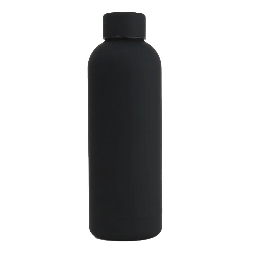 Rubber Coated 17oz Vacuum Insulated Water Bottle Athlete