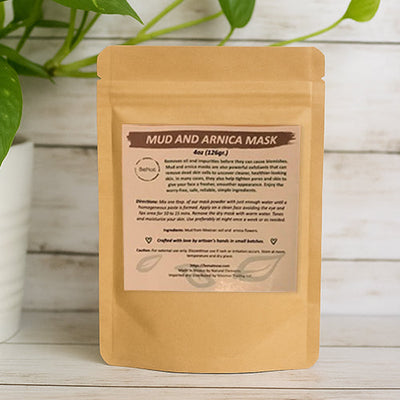 Arnica Mud Mask Clearer Skin Pore Tightening Glow Oily Skin