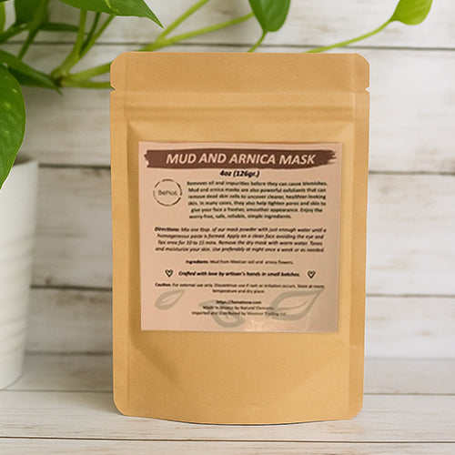 Arnica Mud Mask Clearer Skin Pore Tightening Glow Oily Skin