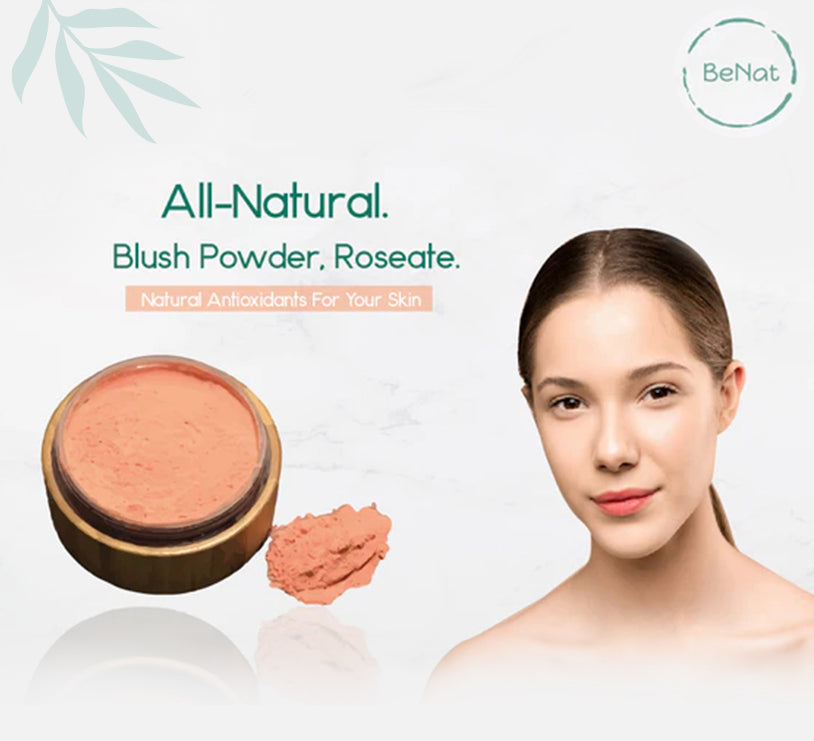 Natural Blush Loose Powder For All Skin Types Brightening