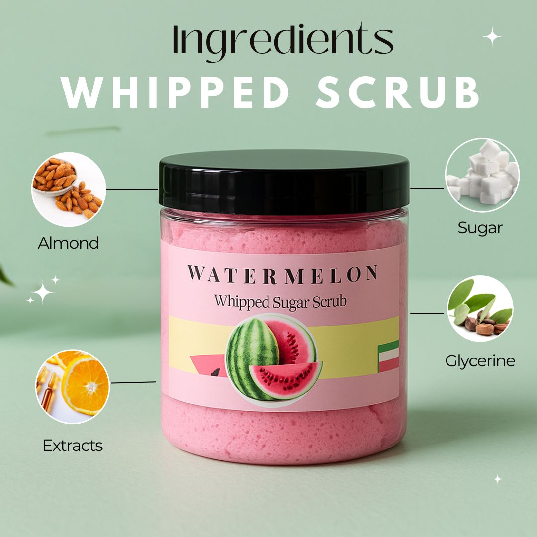 Enchanted Love Spell Whipped Sugar Scrub – Exfoliating & Moisturizing