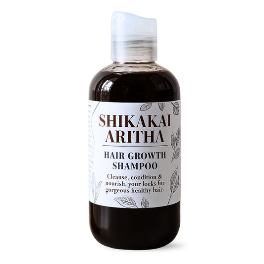 Shikakai & Aritha Hair Growth Shampoo – Natural Ayurvedic Scalp Cleanser