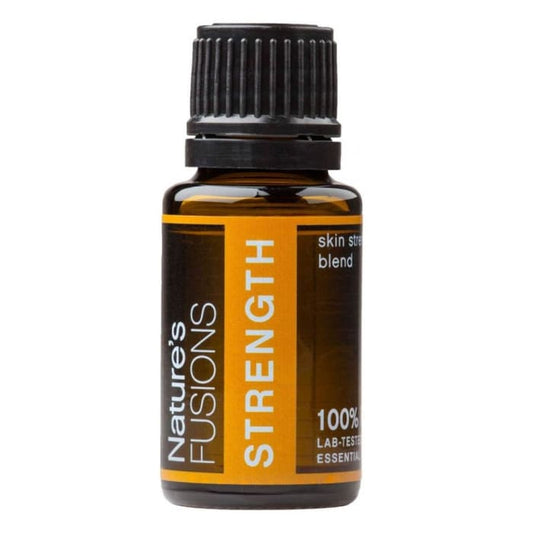 Strength essential oil blend in 15ml dropper bottle with clove and citrus – Zenava

