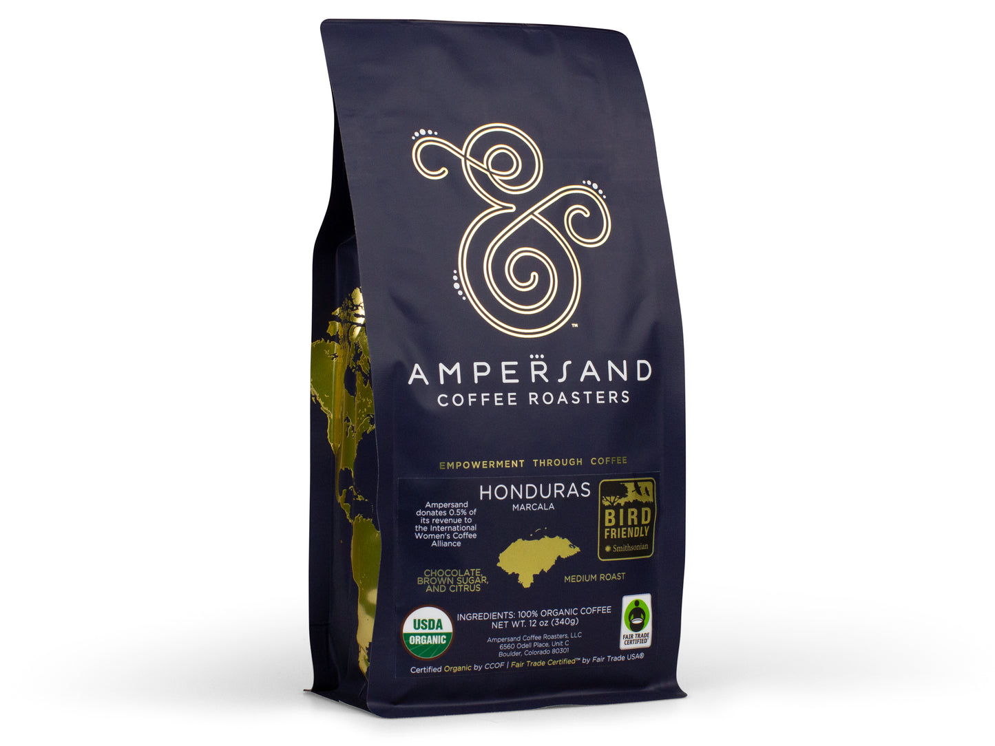 Honduras Bird Friendly Coffee Eco Fair Trade Organic 12oz